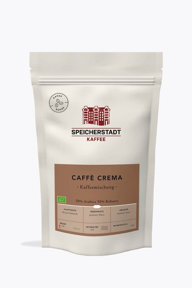 Speicherstadt Caffè Crema Bio 500g