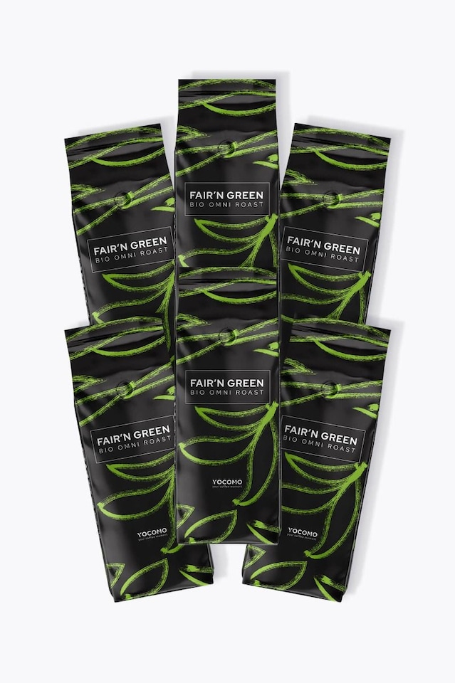 YOCOMO Fair 'n Green Organic Omni Roast Value Pack 6kg