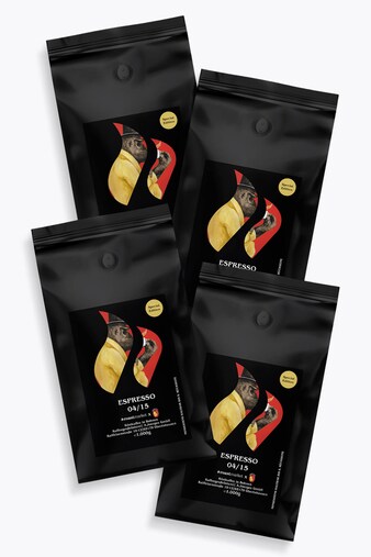 Gorilla Espresso 04/15 Special Edition fordelspakke 4kg