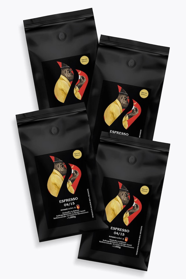 Gorilla Espresso 04/15 Special Edition pack économique 4 kg