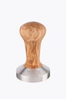 Motta Tamper Curved Olive Wood 58mm