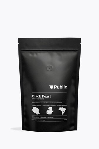 Public Coffee Roasters, Public Coffee Roasters Black Pearl Espresso 250g, 