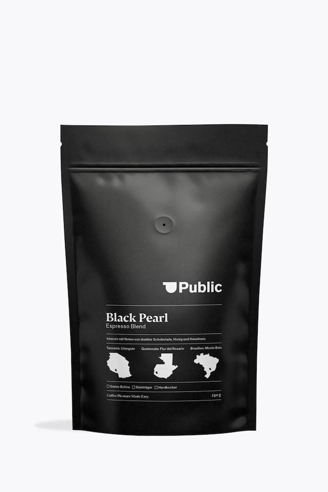 Public Coffee Roasters, Public Coffee Roasters Black Pearl Espresso 250g, , Image 1 of 1