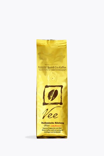 Vee's Italian Roast d'Oro Decaffeinated Organic 250g