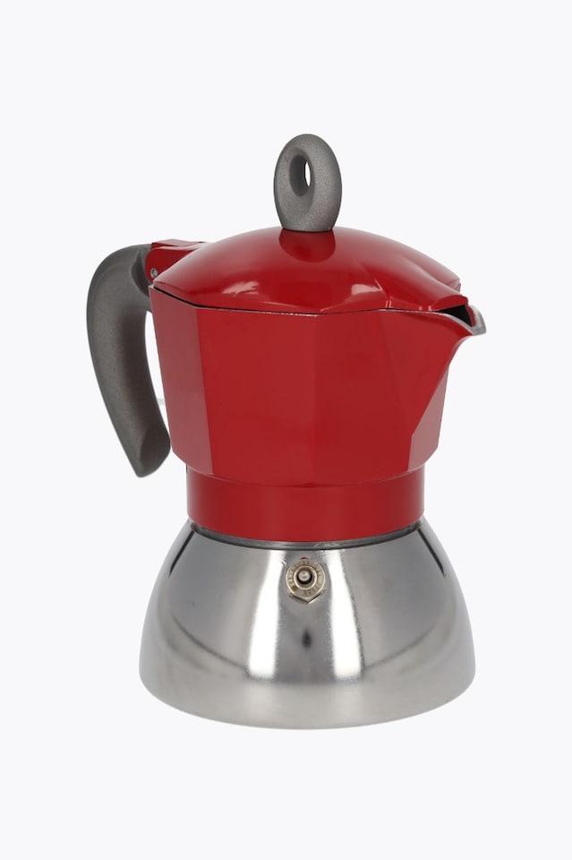 Bialetti cafetière expresso New Moka Induction 4 tasses Rouge