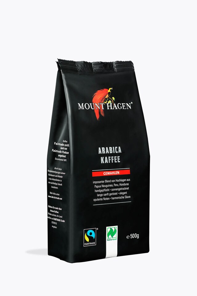 Mount Hagen Arabica Coffee Organic 500g Ground