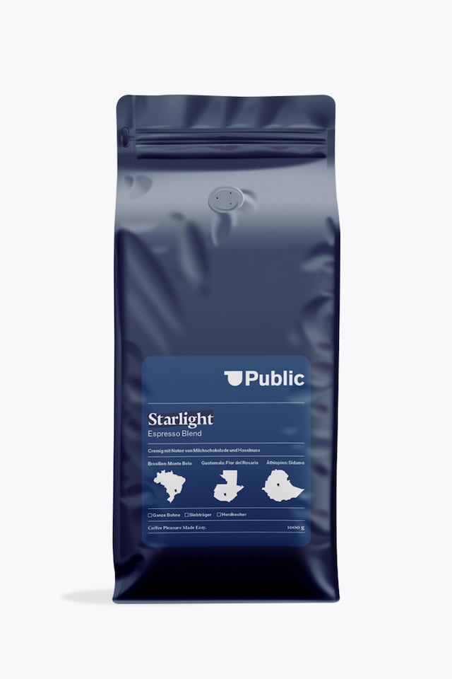 Public Coffee Roasters, Public Coffee Roasters Starlight Espresso 1kg, , Image 1 of 1
