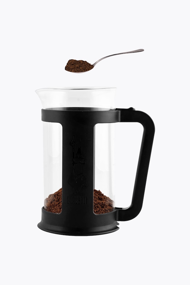Bialetti French Press Smart 0,35 Liter schwarz Zubereitung