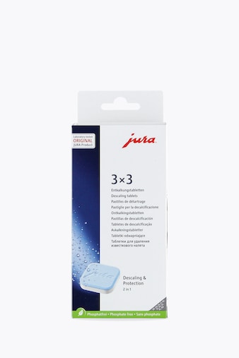 Jura tablettes de détartrage 2 phases, lot de 9