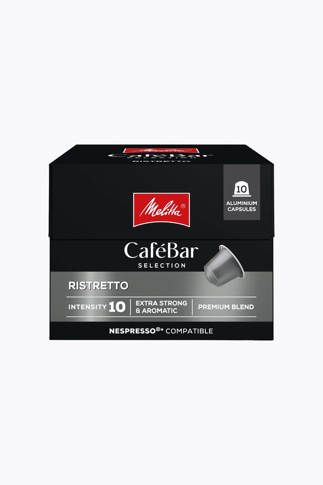 Melitta Kaffee, Melitta CaféBar Selection Ristretto 10 cápsulas compatibles con Nespresso®, , Imagen 1 de 1