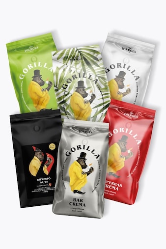 Gorilla Coffee Tasting Set 6kg