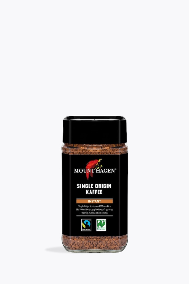 Mount Hagen Single Origin Instant Coffee Organic 100g