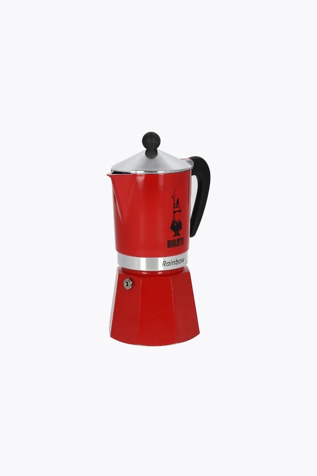 Bialetti Espressokocher Rainbow rouge 6 tasses