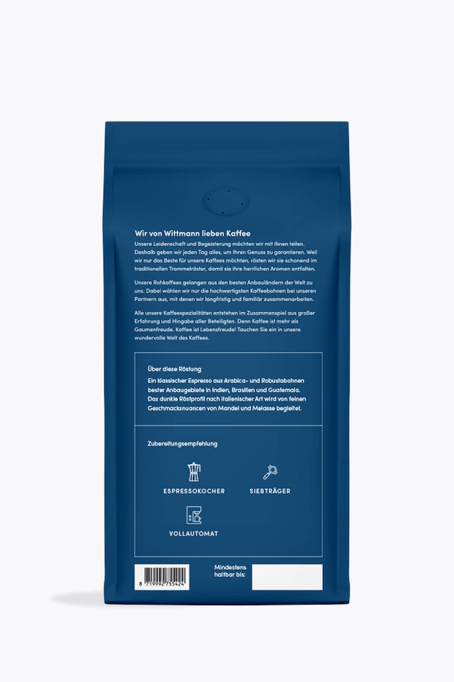 Wittmann Coffee Espresso Milanese 1kg