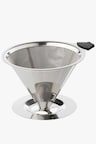 cilio permanent filter with stand, stainless steel