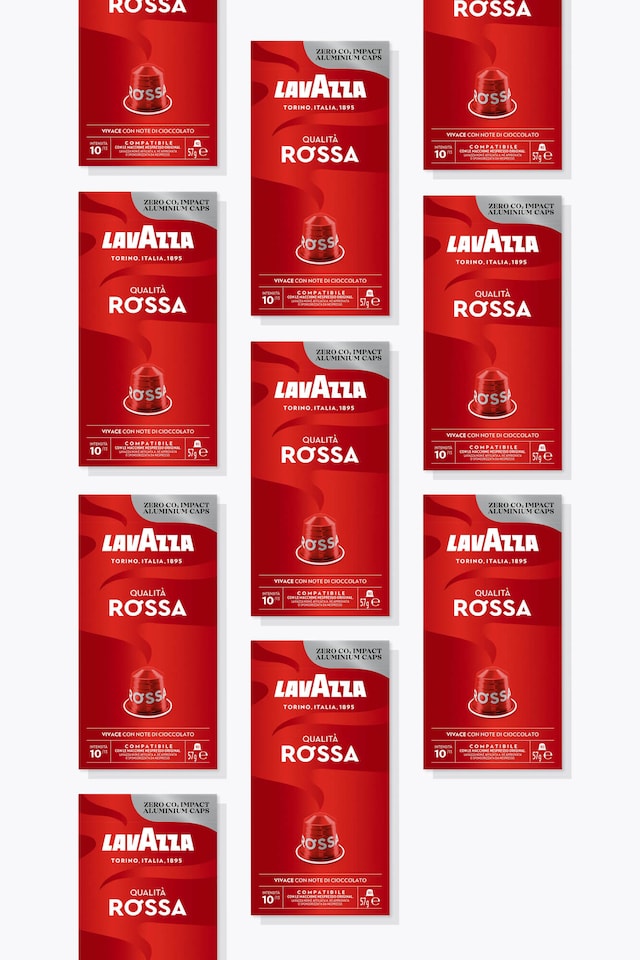 Lavazza Espresso Qualita Rossa 100 Capsules Nespresso® compatible