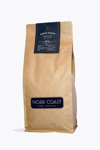 Nord Coast Coffee Espresso Porto Blend Organic 1kg