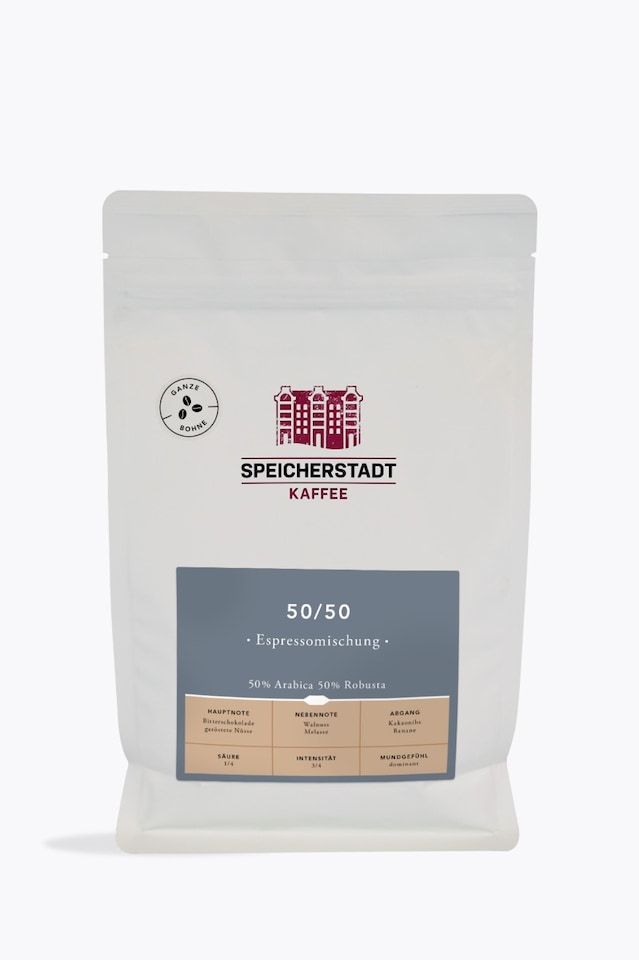 Speicherstadt 50/50 Espresso Blend 500g