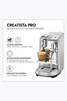 Sage the Creatista Pro™ Nespresso Capsule Machine, Stainless Steel
