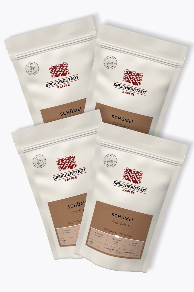 Speicherstadt Schümli Café Crème pack économique 2kg
