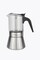 Milu Stainless Steel Glass Induction Moka Pot Set (5 pcs) 4 Cups