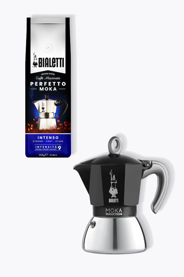 Bialetti Induktion 6 tazzan + Bialetti caffè
