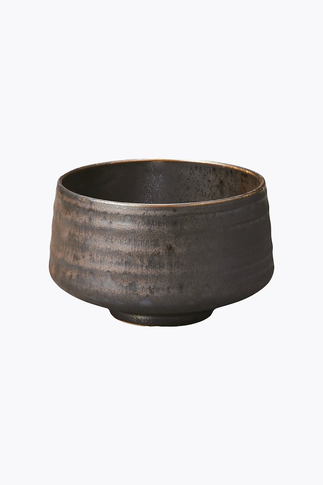 KEIKO matcha bowl dark brown