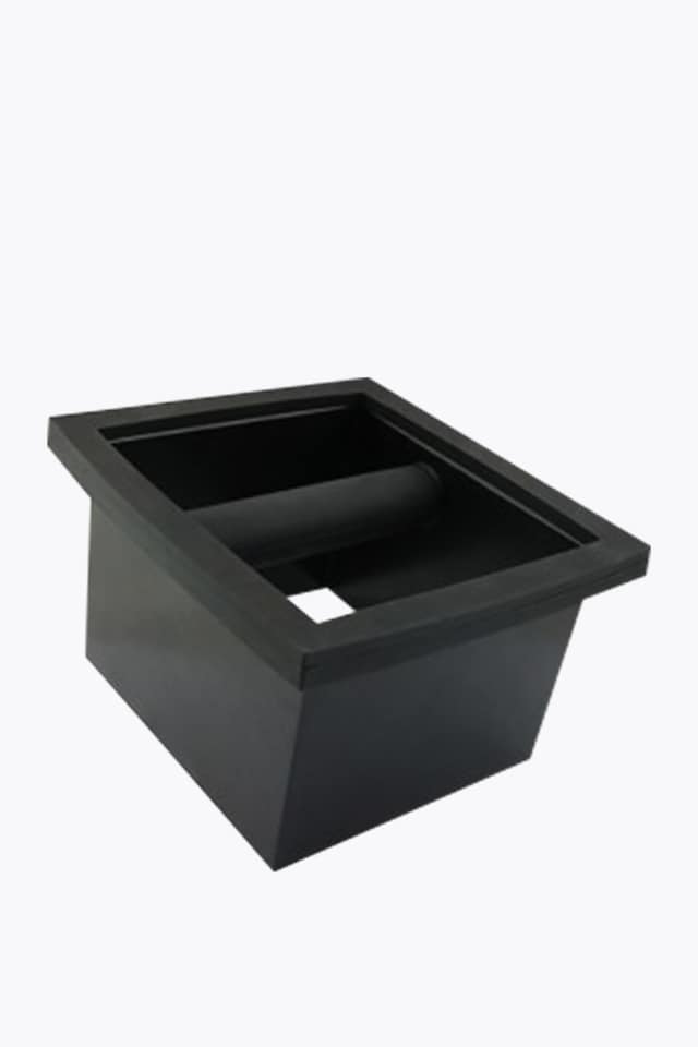 Rhinowares Square Knock Chute for Counters and Work Surfaces