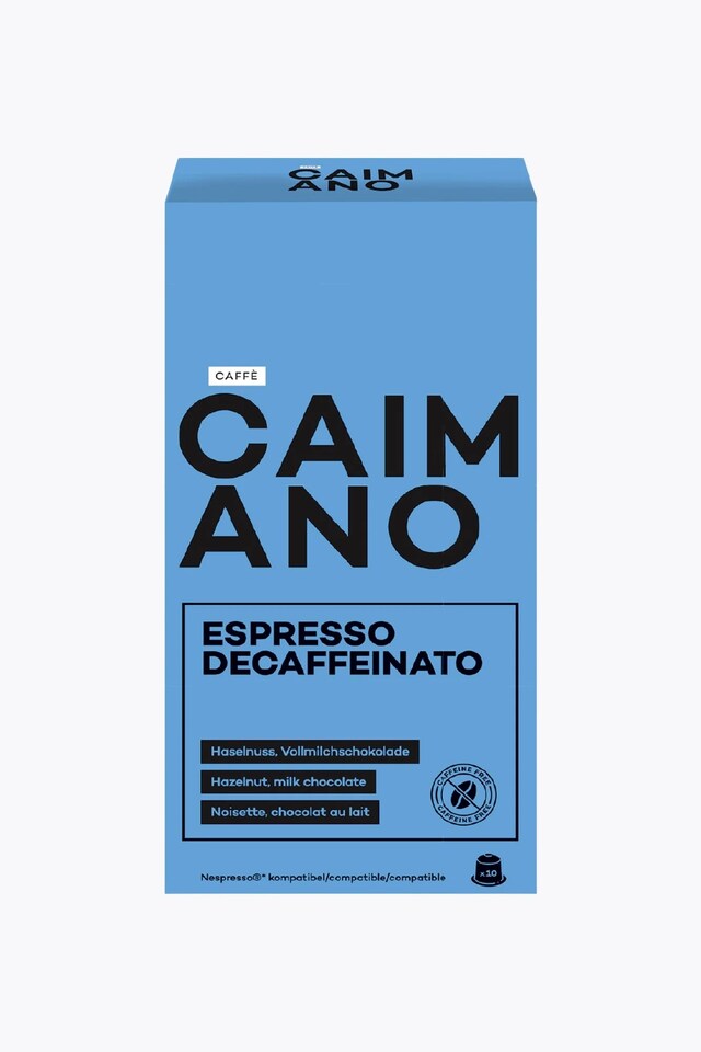Caffè Caimano Espresso Decaffeinato 100 Nespresso® Compatible Capsules 3
