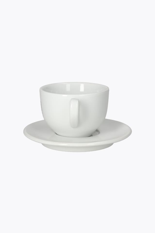 La Marzocco linea Cappuccino Cup Black mit Saucer