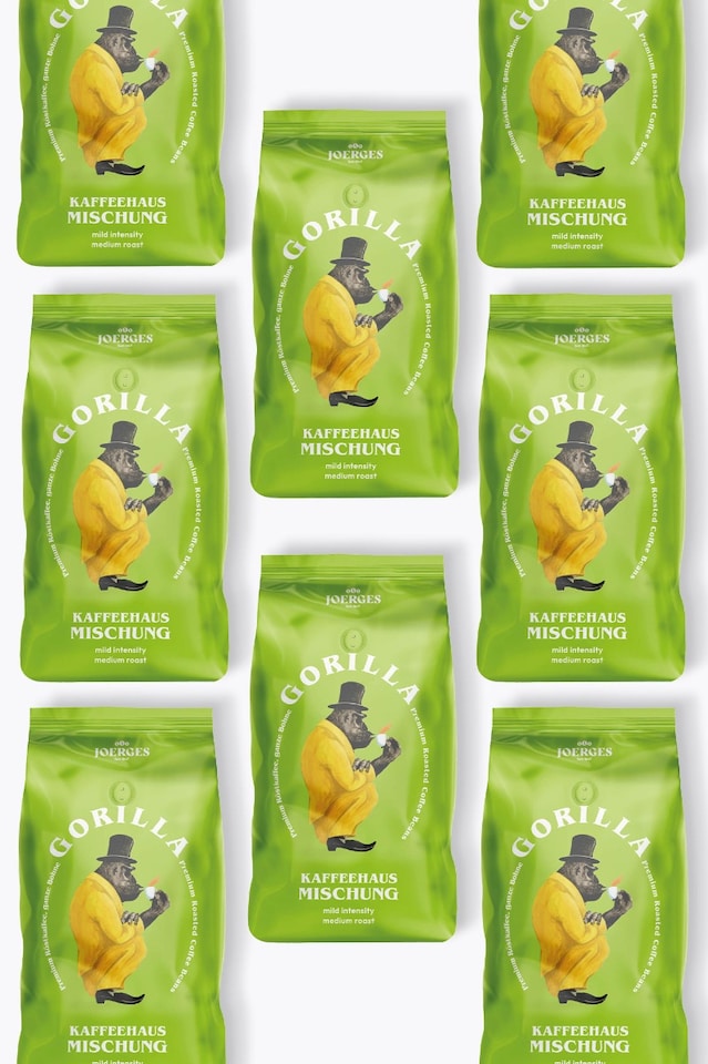 Gorilla Kaffeehaus Mischung pack économique 8kg