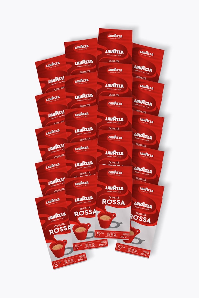 Lavazza Qualità Rossa Ground Coffee Value Pack 20x250g