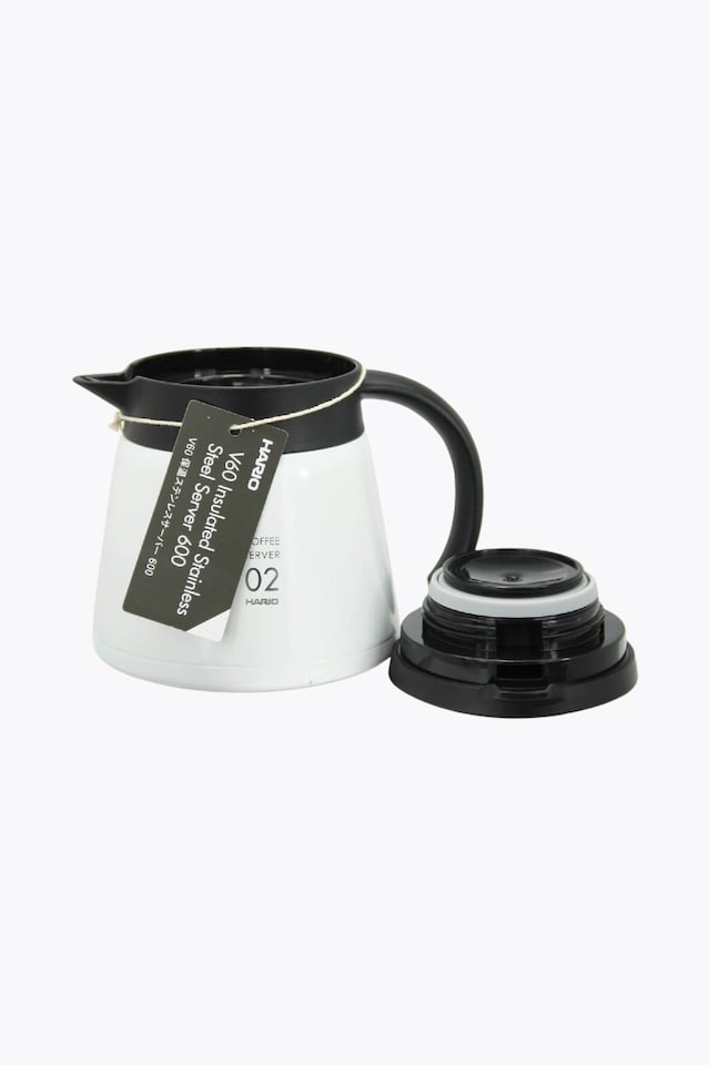 Hario V60 02 Insulated Carafe PLUS weiß 600ml