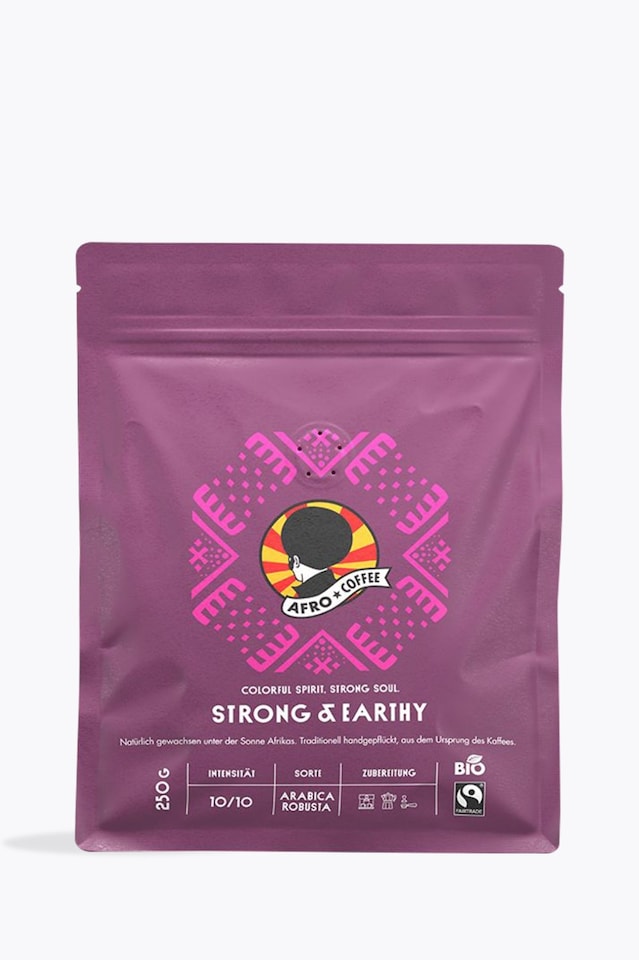 Afro Coffee Strong & Earthy Organic 250g