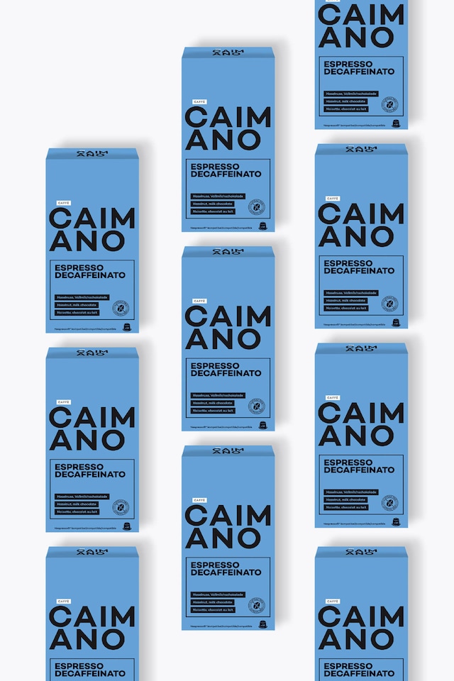 Caffè Caimano Espresso Decaffeinato 100 Nespresso® Compatible Capsules 2