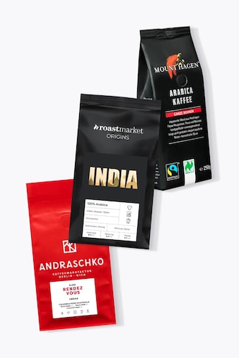 100% Arabica Coffee - Tasting Set 750g