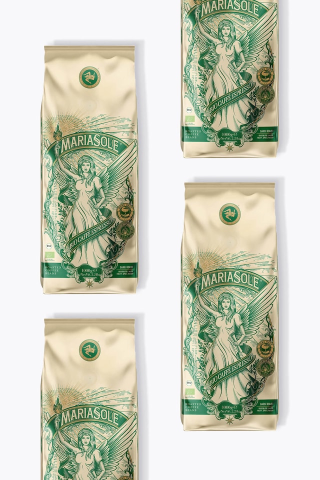 MariaSole Caffe Espresso Bio pack économique 4kg