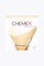 Chemex filters for 6, 8, and 10 cup carafes natural 100 pieces