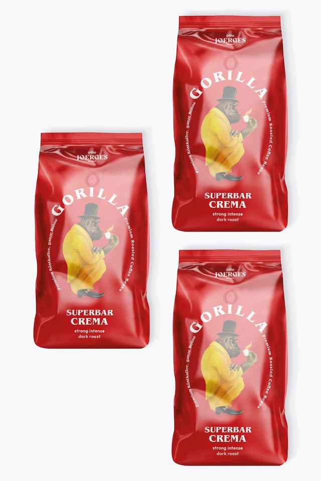 Gorilla Superbar Crema pack économique 3kg 2