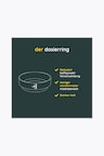 Coyooco Dosing Ring Portafilter 58mm black