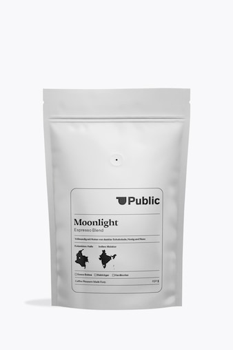 Public Coffee Roasters, Public Coffee Roasters Moonlight Espresso 250g, 
