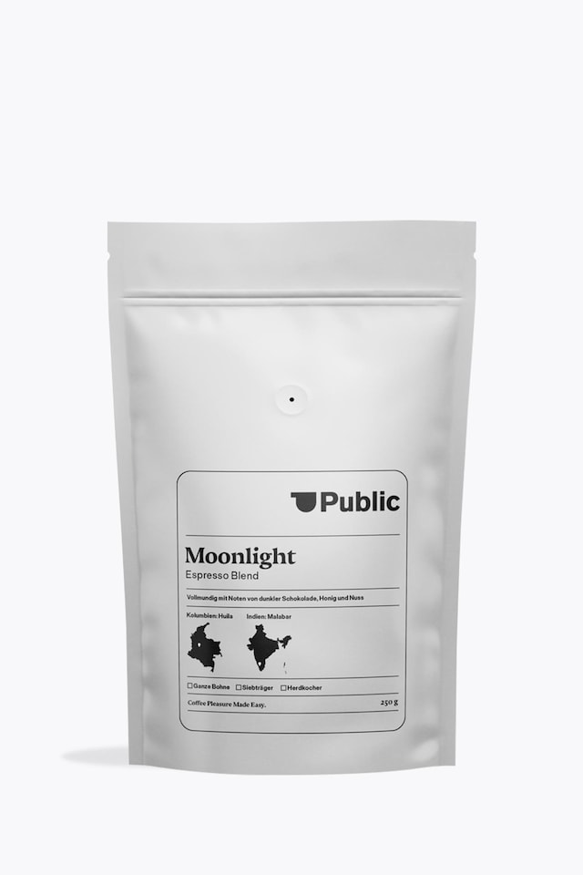 Public Coffee Roasters, Public Coffee Roasters Moonlight Espresso 250g, , Image 1 of 1
