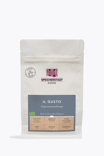 Speicherstadt Il Gusto Organic Espresso Blend 250g