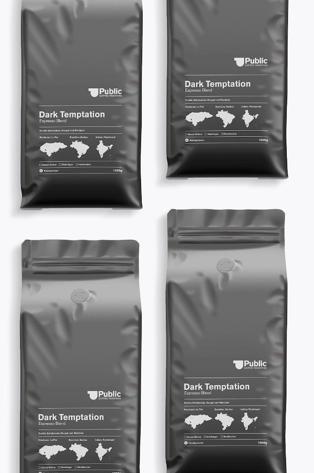 Public café Roasters Dark Temptation pack économique 4kg