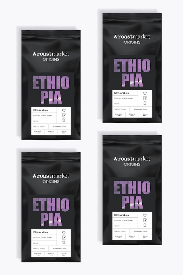 roastmarket ORIGINS ETHIOPIA Value Pack 1kg