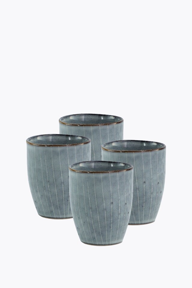 Broste Copenhagen Espresso šálky "Nordic Sea" sada 4 ks