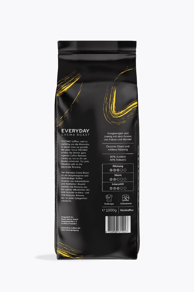 YOCOMO Everyday Crema Roast Value Pack 6kg