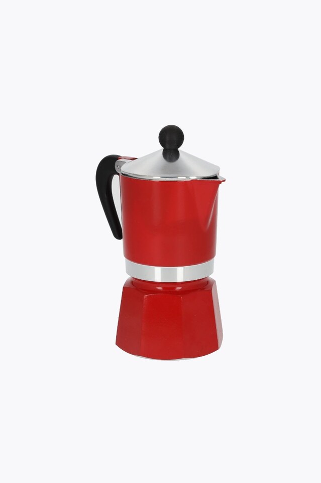 Bialetti Espressokocher Rainbow rouge 3 tasses