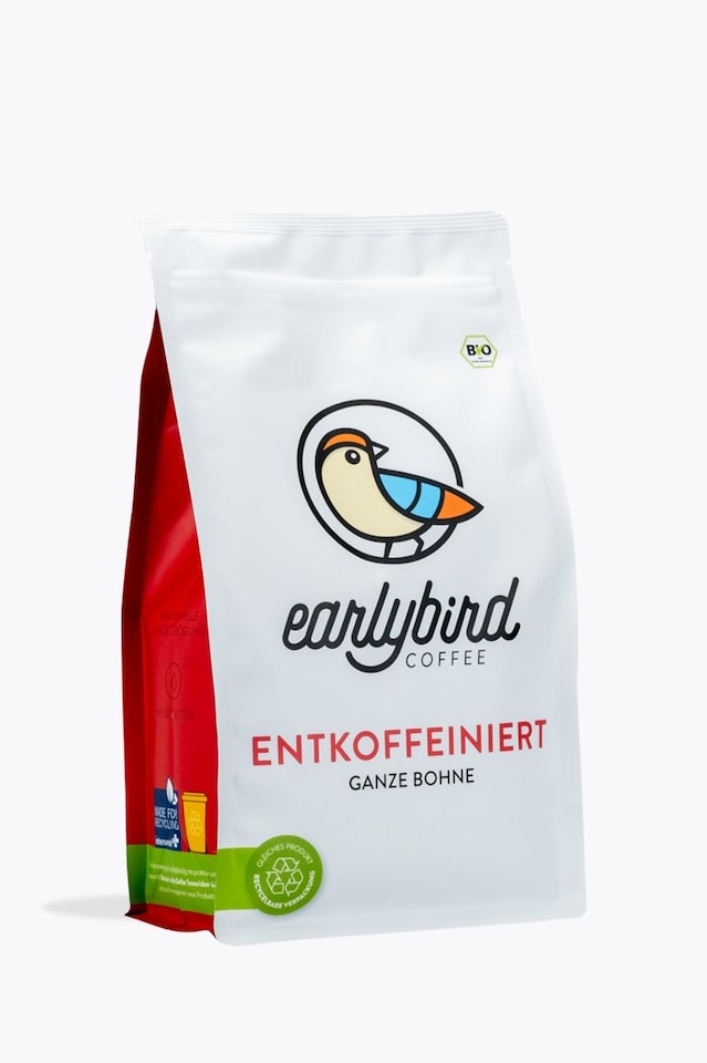 earlybird coffee Decaffeinated Organic 500g