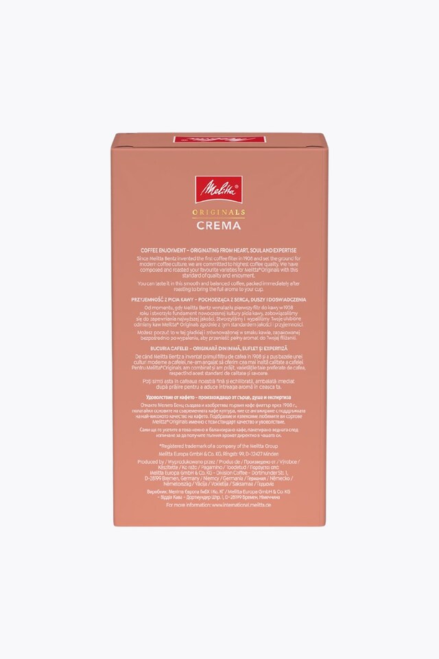 Melitta Originals Crema 500g moulu